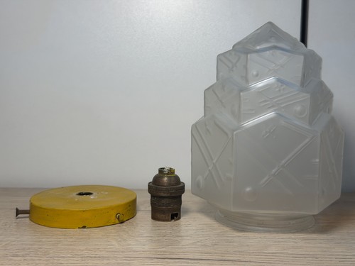 Lampe veilleuse art déco - lampe,