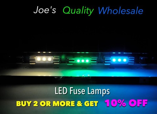 Led fuse lamp kit - 8v, /