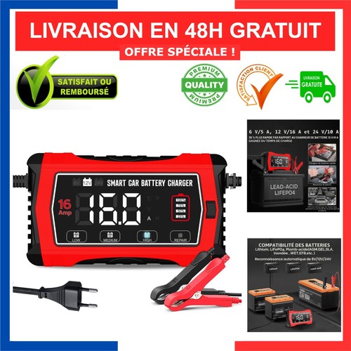 Chargeur batterie intelligent