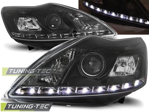 Phares avant led noir - led, pour