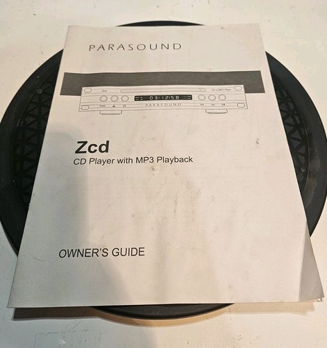 Vintage parasound zcd player - player, &