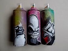 Hoakser " Spray Can Smoker Set of 3 " , Peinture Originale Sur Bombe , Graffiti