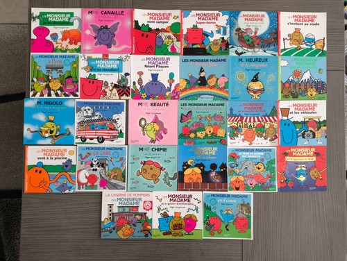 Livres monsieur madame - 52,