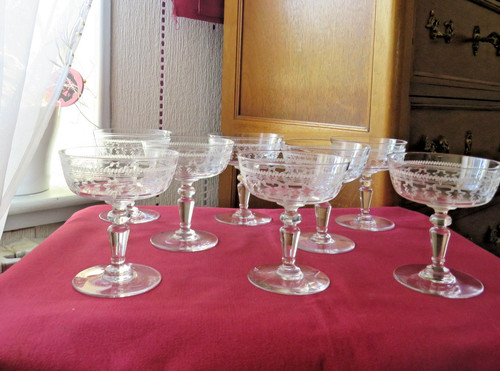 Coupes champagne ancienne - champagne,
