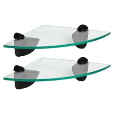2x Étagères d'Angle de Salle