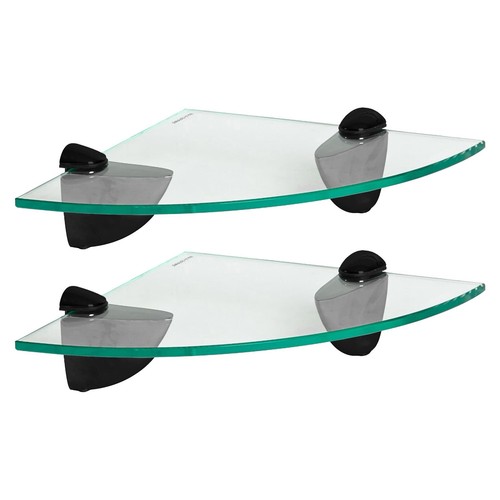 étagères angle de salle - 2x,