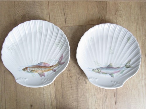 Assiettes poisson en - 2,