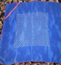 Vintage 70s GUCCI Blue Blue Stole Scarf Scarf