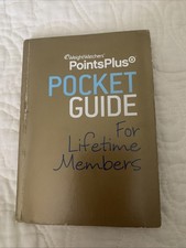 WW Weight Watchers Points Plus Pocket Guide Book Lifetime Members Gold