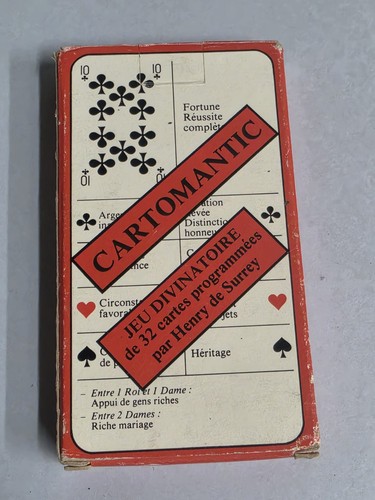 Cartomancie jeu 32 cartes - :,