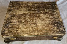 Coffret anglais vintage bois 