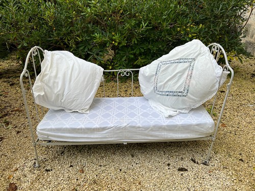 Banc jardin ancien - de,