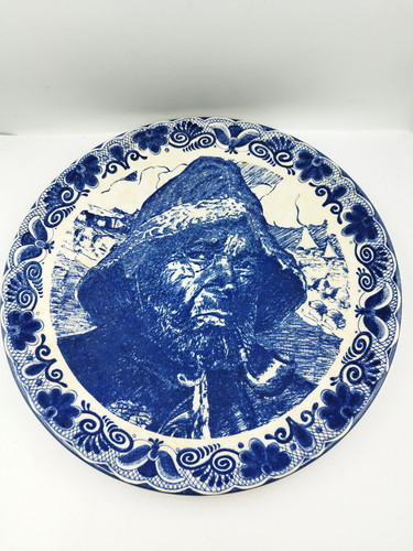 Grand plat delft blauw - grand,