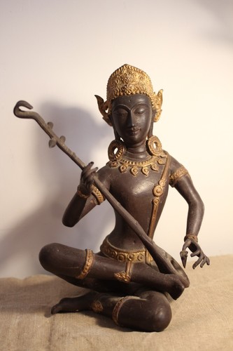 Ancienne statue bronze - en,