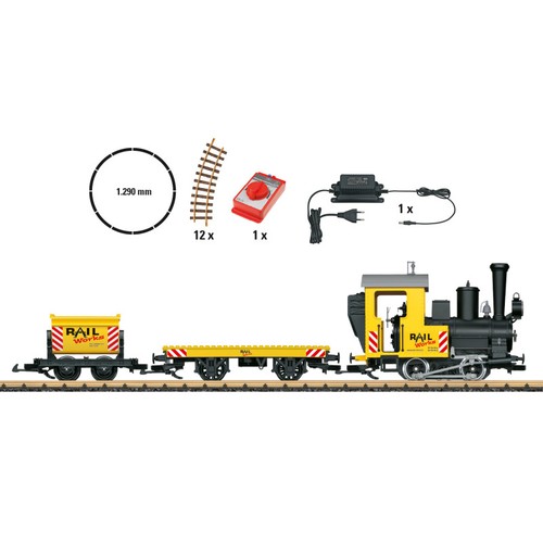 Coffret démarrage train de - de,
