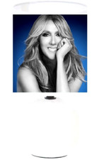 Lampe de chevet en Céramique. Personnage Céline Dion.