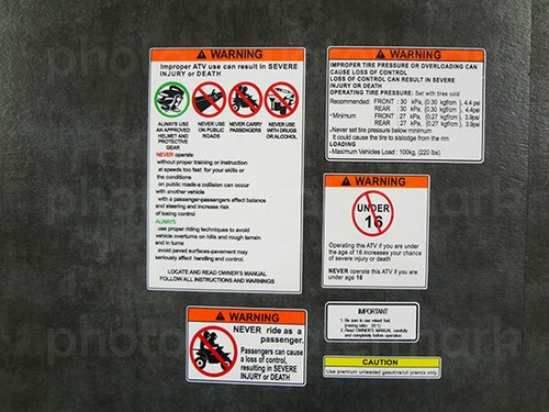 Yamaha banshee 6pc warning - yamaha,