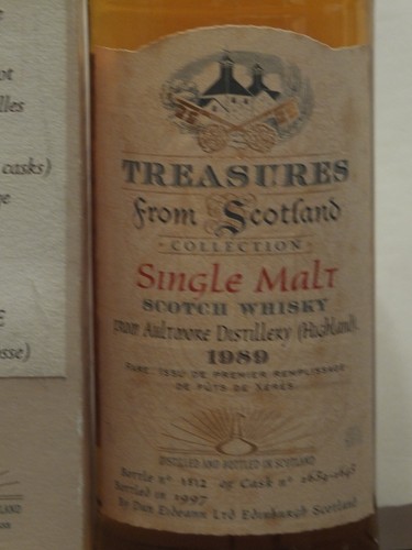 Whisky aultmore single malt - whisky,