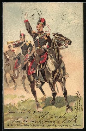 Carte postale artiste - carte, d'artiste
