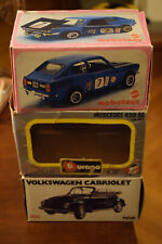 original box lot burago polistil + reprobox fiat 128 READ WELL