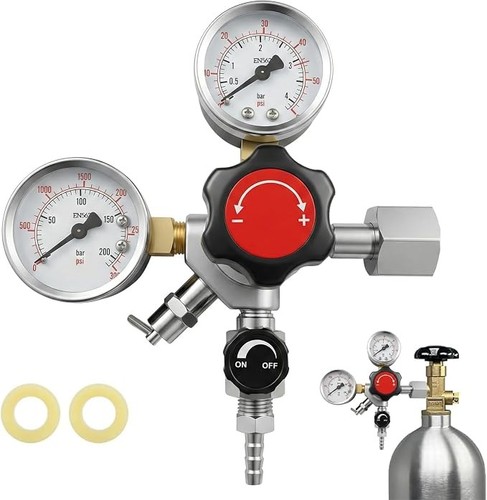 Co2 regulator with stop - regulator,