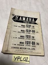Yamaha 50 FS1P FS1P-DX 1J5