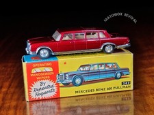 Vintage Corgi Toys 247 Mercedes Benz 600 Pullman & Original Box, Model Car 