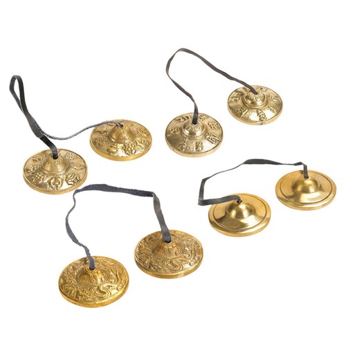Tibetan tingsha cymbals cm - cymbals,