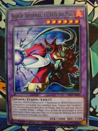 Carte oh sniper - yu-gi-oh,