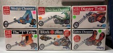 ?Extremely Rare! 1971 MPC 1/25 Trike Cycle Series 6 Sealed Kits “Own Them All”