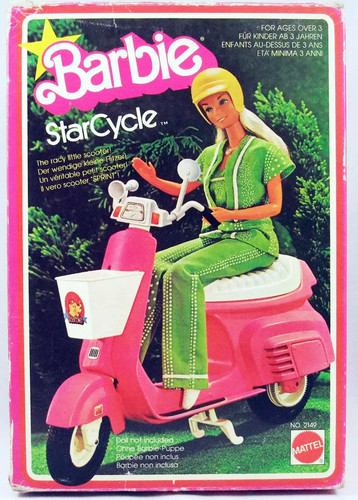 Barbie scooter starcycle - le,