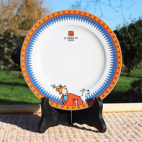Assiette dessert tintin le - assiette,
