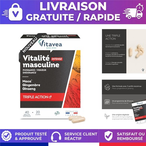 Complément vitalité homme