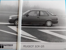Photo presse  PEUGEOT 309 GTI