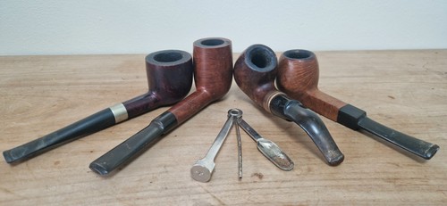 Lot pipes bruyère - lot, vintage