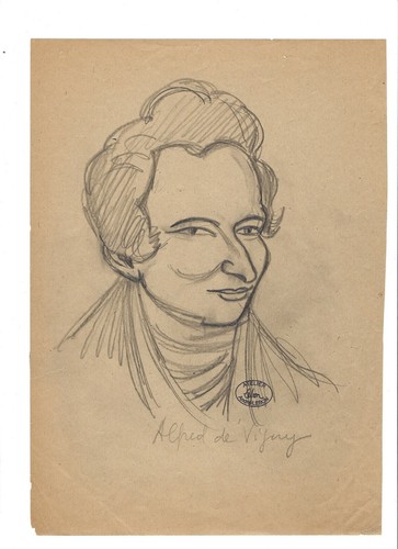 Vigny alfred portrait - vigny, de