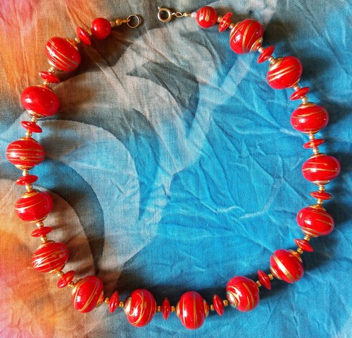Collier ras cou perles - collier, du