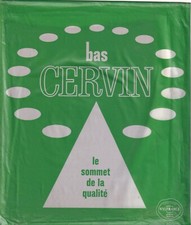 Bas dentelle CERVIN SPORT coloris Beige. Taille 1. French vintage lace stockings