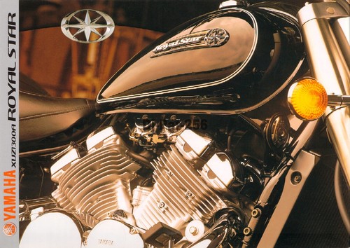 Brochure yamaha xvs 1300 - brochure, a