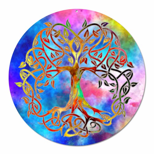 Vitrail arbre vie - arbre, fenêtre
