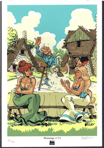 Meynet hommage asterix - hommage,