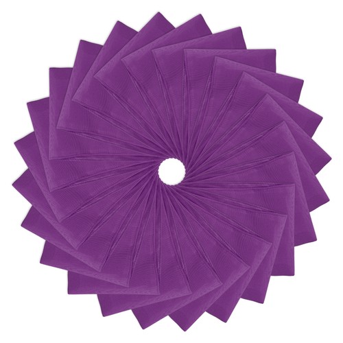 Pour 24pcs bandanas unis - pour,