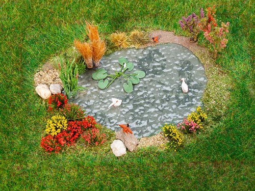 Faller jardin agrément avec - faller,