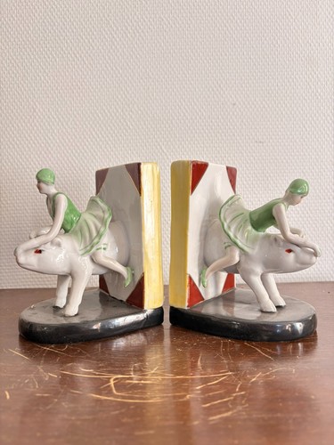 Ancien paire serre livre - paire,