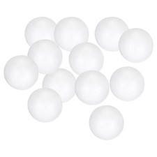 Balles en Mousse Blanche Rondes de 059 Pouce Sphères en Polystyrène pour l'Ar...