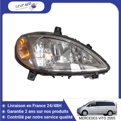 Phare droit mercedes - 🇫🇷,
