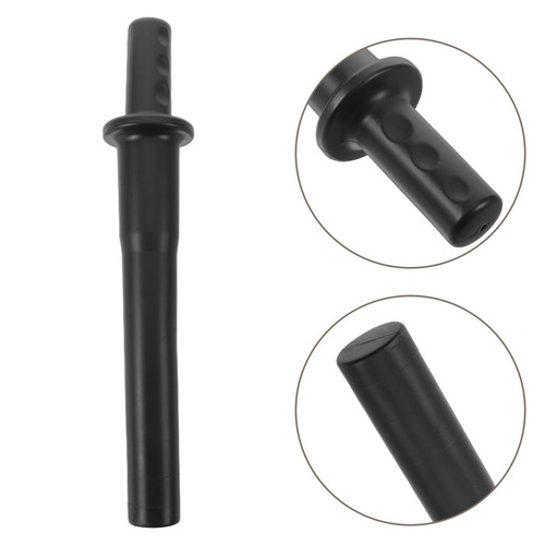 Reusable black blender tamper - black,