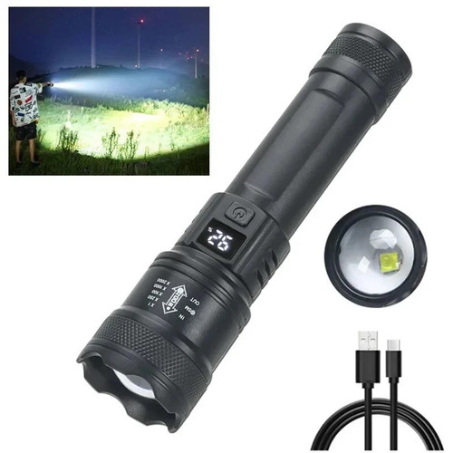 Lampe torche led rechargeable - led,