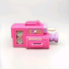 VINTAGE 1988 MATTEL BARBIE WIND UP VIDEO CAMERA WORKS!