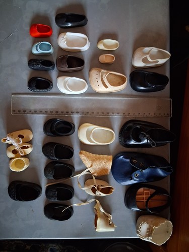 Chaussures poupee diverses - chaussures, et